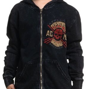 Affliction Youth Large Black Sweater